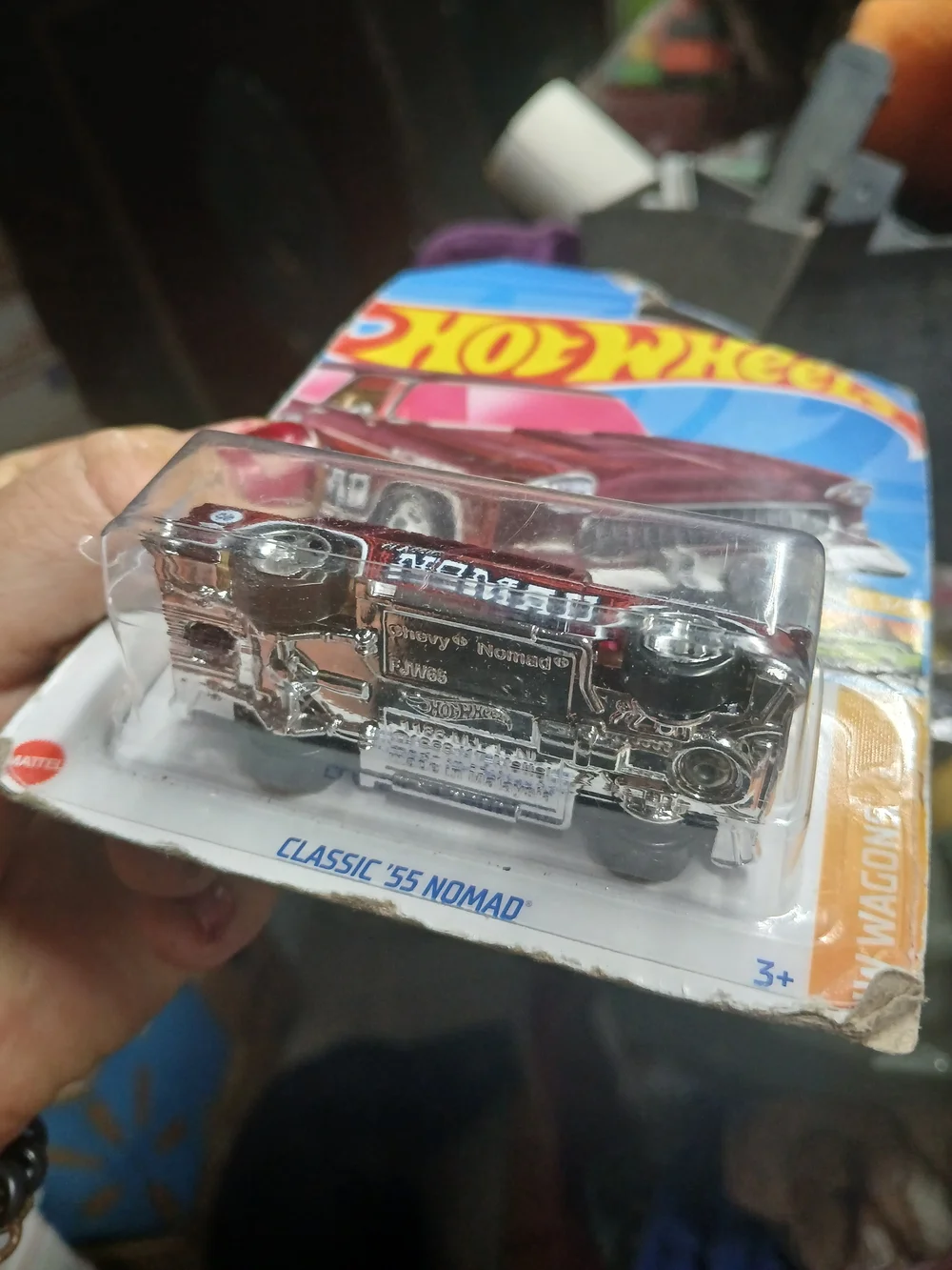 The Hot Wheels Classic '55 Nomad (HW Wagons 5/5, collector number 243/250) is a